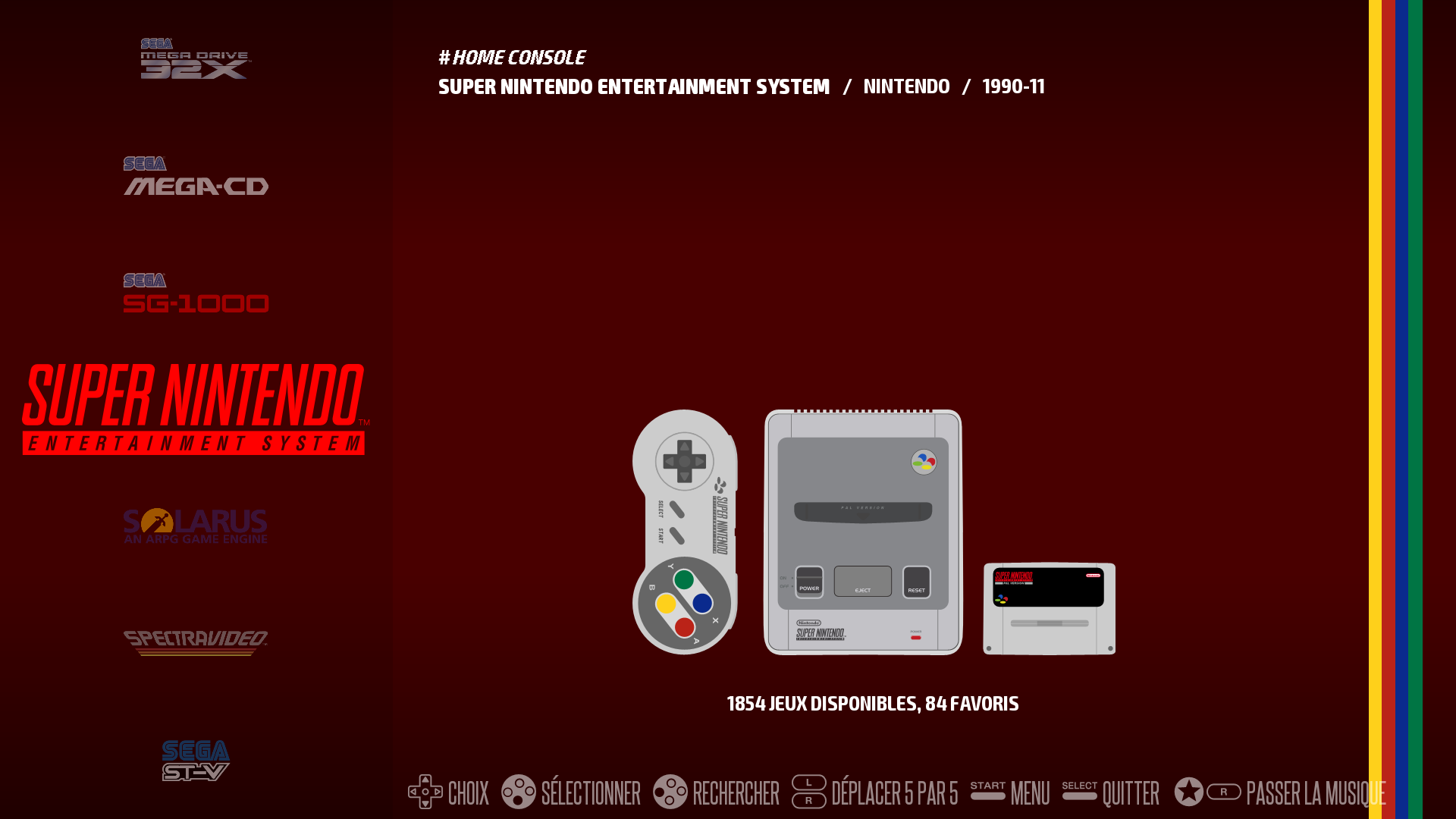 Interface Recalbox